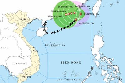 Bão số 5 Saudel di chuyển chậm, đi loanh quanh nhiều ngày trên biển