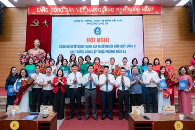 Vận hành trường học quy mô lớn sau sắp xếp