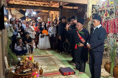 Nét đẹp nhân văn trong Lễ cơm mới của dân tộc Thái