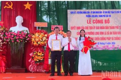 Cần Thơ công nhận phường Long Bình là xã An toàn khu