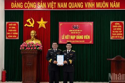 Tự hào được kết nạp Đảng ngày Quốc khánh