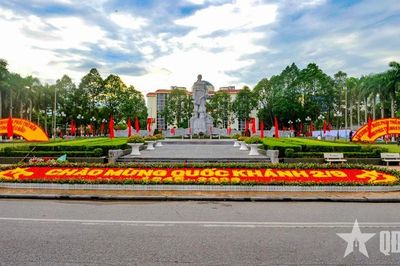 Thanh Hóa: Trang hoàng chào mừng kỷ niệm 81 năm Quốc khánh 2-9