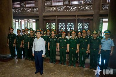 Đoàn Quân ủy Trung ương, Bộ Quốc phòng dâng hương tưởng niệm Chủ tịch Hồ Chí Minh tại Khu Di tích K9 - Đá Chông