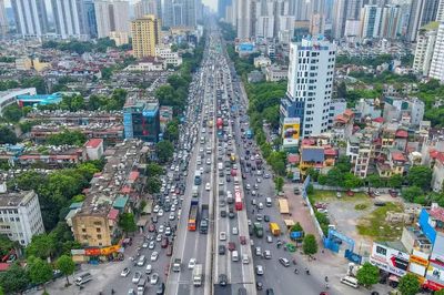 Phân luồng từ xa, hạn chế xe tải trọng lớn qua 2 nút giao cửa ngõ Hà Nội
