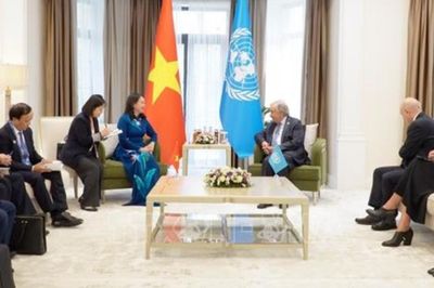 Hoạt động của Phó Chủ tịch nước Võ Thị Ánh Xuân tại SCO Plus