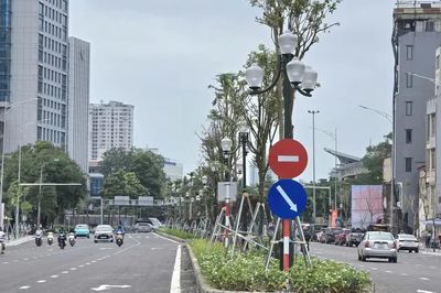 Hà Nội: Thông xe tạm đường Vành đai 1, phương tiện di chuyển thế nào?