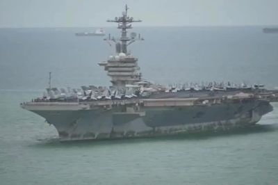 Tàu sân bay Mỹ cập cảng Thái Lan sau 286 ngày triển khai ở Trung Đông
