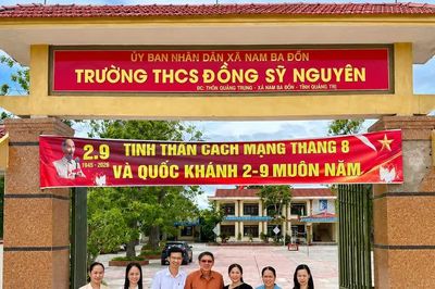 Vị Tư lệnh Trường Sơn huyền thoại được đặt tên cho ngôi trường ở quê nhà