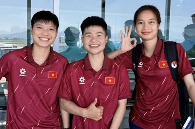 Tuyển nữ Việt Nam sang Trung Quốc tập huấn trước ASIAD 2026