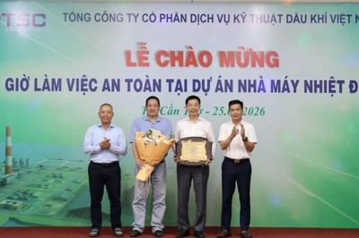 PTSC đạt mốc 2 triệu giờ làm việc an toàn tại Dự án Long Phú 1