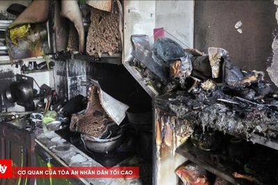 Cháy nhà 6 tầng ở TP.HCM, 4 người được giải cứu