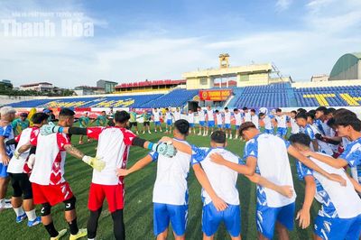 Câu lạc bộ Thanh Hóa tập luyện xuyên lễ, sẵn sàng cho mùa giải mới