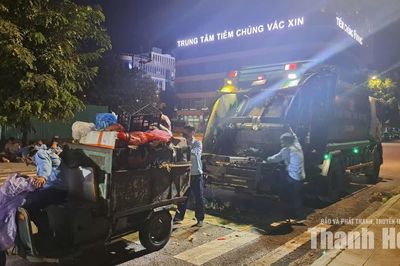 Kết quả ngày đầu thí điểm thu gom rác theo giờ