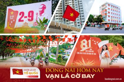 [Megastory] Dưới lá cờ Tổ quốc: Đồng Nai hôm nay, vạn lá cờ bay