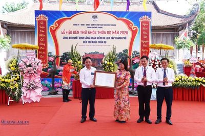 Khai hội đền thờ Khúc Thừa Dụ và công bố điểm du lịch cấp thành phố