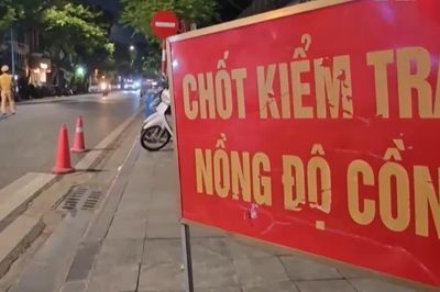 Gần 2.500 trường hợp vi phạm nồng độ cồn trong ngày 1/9