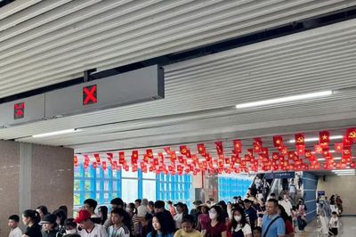 Hai tuyến tàu điện của Hà Nội phục vụ miễn phí gần 410.000 lượt khách trong 5 ngày nghỉ lễ