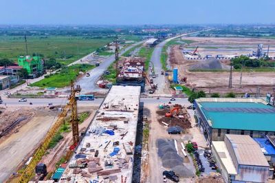 Lộ diện nút giao Vành đai 4 - Pháp Vân đa tầng, hiện đại