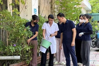 Chú trọng phòng sốt xuất huyết tại trường học