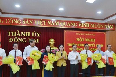 Điều động 2 Thành ủy viên giữ chức vụ mới