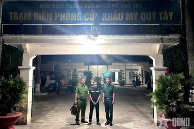 Biên phòng Tây Ninh bắt giữ đối tượng bị truy nã tại cửa khẩu