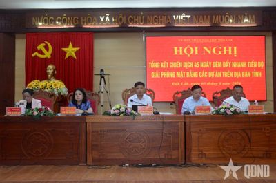 Đắk Lắk tổng kết Chiến dịch 45 ngày đêm đẩy nhanh tiến độ giải phóng mặt bằng