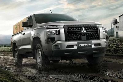 [GALLERY] Mitsubishi Triton Single Cab AT nâng cấp khóa vi sai, từ 697 triệu
