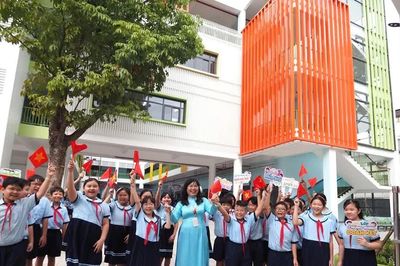 Thêm trường mới, đáp ứng nhu cầu học tập, tạo điều kiện nâng chất giáo dục