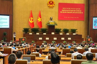 Hội nghị toàn quốc nghiên cứu, học tập, quán triệt và triển khai thực hiện một số Nghị quyết, Chỉ thị của Bộ Chính trị