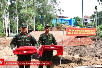 Quy tập 564 bộ hài cốt liệt sĩ tại Công viên Lê Thị Riêng