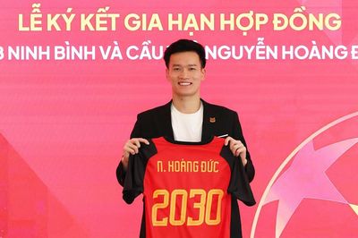 Ninh Bình giữ chân Hoàng Đức tới năm 2030