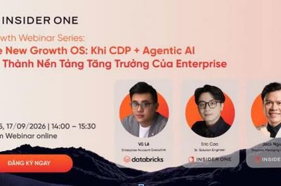 Growth Webinar Series: Cách CDP và AI Agent vận hành thực tế trong doanh nghiệp