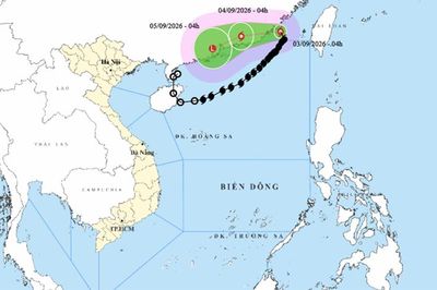 Thời tiết ngày 3/9: Bão số 5 rời Biển Đông, nhiều vùng biển có gió mạnh, sóng lớn