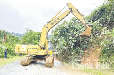 Phòng, chống sạt lở các tuyến giao thông khu vực miền núi