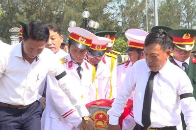 Xã Thăng An truy điệu và an táng hài cốt liệt sĩ