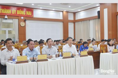 Đồng Nai dự Hội nghị toàn quốc nghiên cứu, quán triệt và triển khai thực hiện một số nghị quyết, chỉ thị của Bộ Chính trị