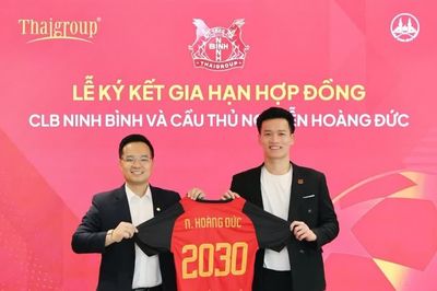 Hoàng Đức gia hạn với Ninh Bình đến 2030 trước mùa V-League mới
