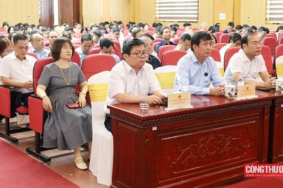 Đảng ủy Bộ Công Thương tham dự Hội nghị toàn quốc nghiên cứu, học tập, quán triệt và triển khai thực hiện một số Nghị quyết, Chỉ thị của Bộ Chính trị
