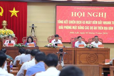 Đắk Lắk: 7 dự án hoàn thành 100% mặt bằng sau chiến dịch 45 ngày đêm