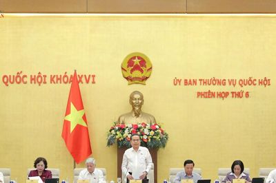 Khai mạc Phiên họp thứ 6 của Ủy ban Thường vụ Quốc hội