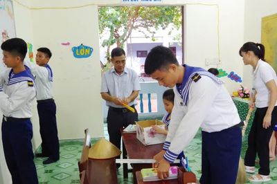 Đặc khu Trường Sa rộn ràng trước năm học mới