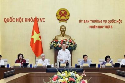 Khai mạc Phiên họp thứ 6 Ủy ban Thường vụ Quốc hội