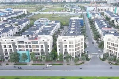 Diện mạo đô thị hiện đại phía Tây Hồ Tây