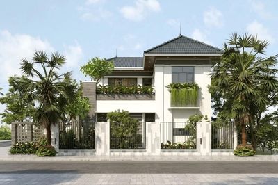 Chi phí xây nhà mái Nhật 2 tầng 90m² khoảng bao nhiêu?