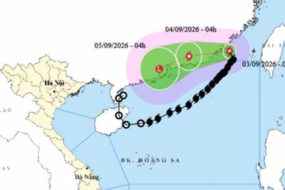 Bão số 5 Saudel giật cấp 11 đi ra ngoài Biển Đông