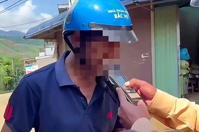 Người đàn ông ở Sơn La vi phạm nồng độ cồn gấp 10 lần mức cao nhất