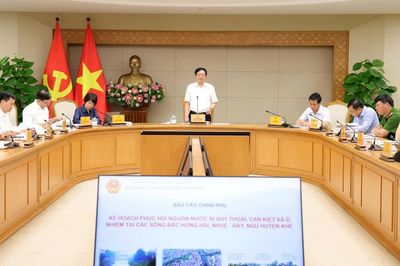 Phục hồi sông Bắc Hưng Hải, Nhuệ - Đáy, Ngũ Huyện Khê theo lộ trình, bảo đảm hiệu quả đầu tư