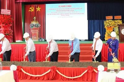 Cần Thơ khởi công nâng cấp nhiều trường học phục vụ năm học mới