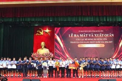 Ra mắt Câu lạc bộ bóng đá Hưng Yên (Hưng Yên FC)
