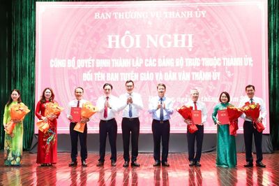 Thành ủy Đà Nẵng thành lập 2 Đảng bộ trực thuộc, đổi tên Ban Tuyên giáo và Dân vận Thành ủy